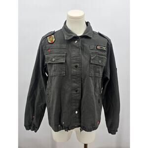 Chaser from Revolve Vintage Canvas Military Jacket In Color Safari